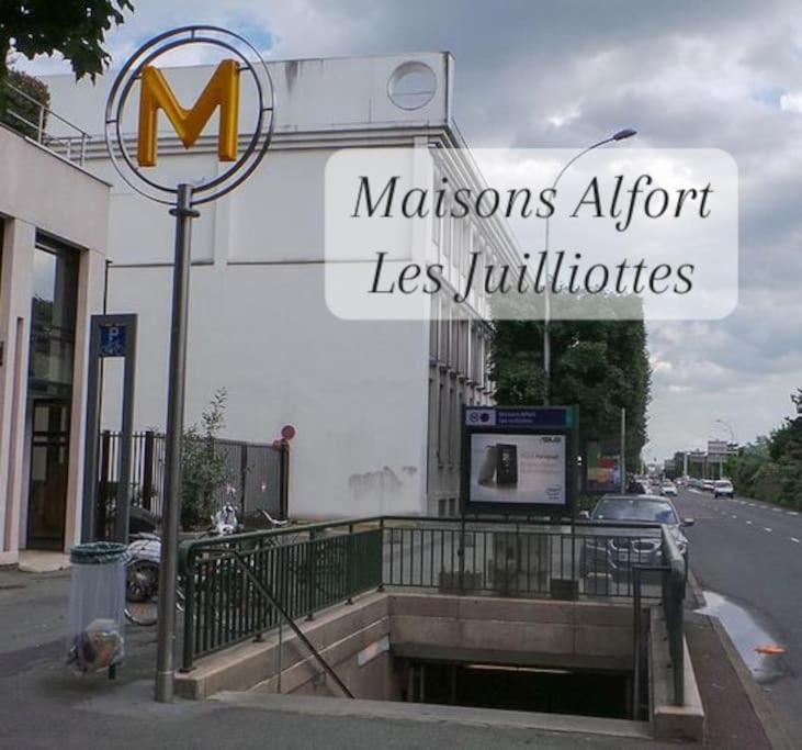 Escale-Marne Fr - 202 - Free Parking - Free Luggage Storage - All Equipped - Linen Included - Washing Machine - 10Mn Walk Metro 8 - Rer A - Panoramic View - From 1 To 14 Guests Maisons-Alfort Buitenkant foto
