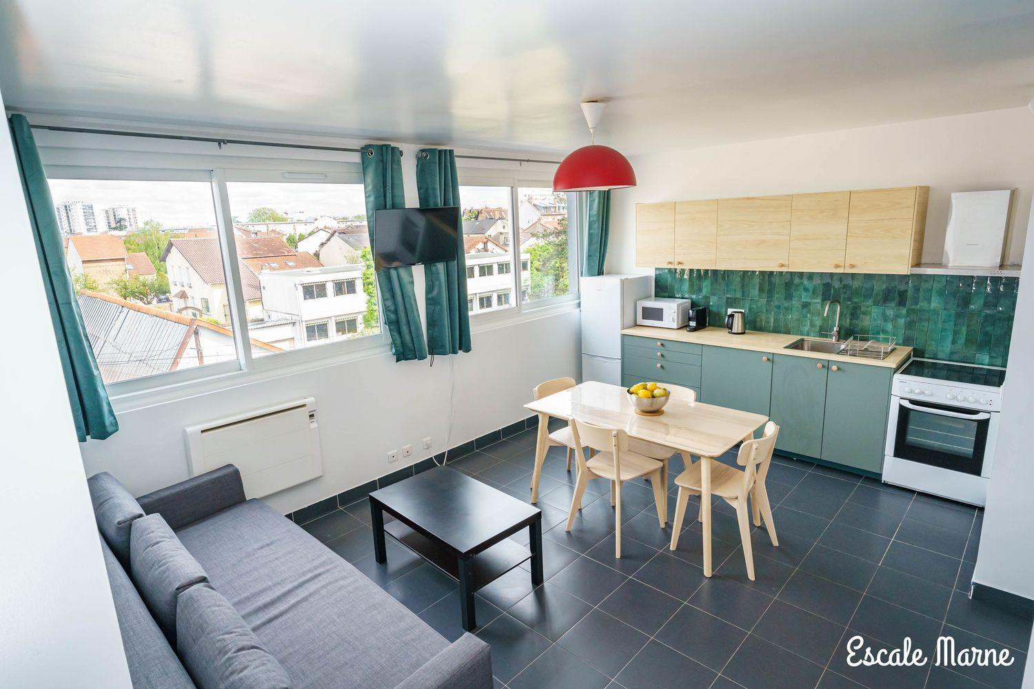 Escale-Marne Fr - 202 - Free Parking - Free Luggage Storage - All Equipped - Linen Included - Washing Machine - 10Mn Walk Metro 8 - Rer A - Panoramic View - From 1 To 14 Guests Maisons-Alfort Buitenkant foto