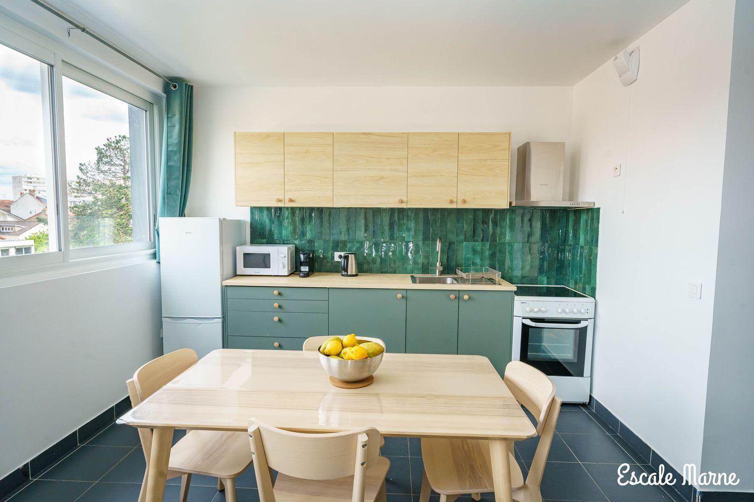 Escale-Marne Fr - 202 - Free Parking - Free Luggage Storage - All Equipped - Linen Included - Washing Machine - 10Mn Walk Metro 8 - Rer A - Panoramic View - From 1 To 14 Guests Maisons-Alfort Buitenkant foto