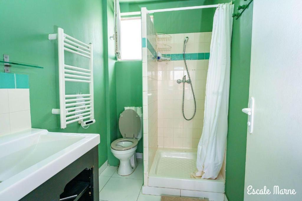 Escale-Marne Fr - 202 - Free Parking - Free Luggage Storage - All Equipped - Linen Included - Washing Machine - 10Mn Walk Metro 8 - Rer A - Panoramic View - From 1 To 14 Guests Maisons-Alfort Buitenkant foto